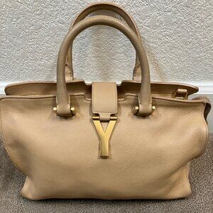 Saint Laurent Classic Y Cabas Leather Small